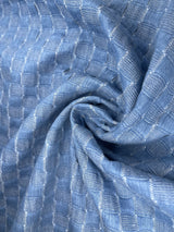 Cotton Denim Jacquard Fabric - G.k Fashion Fabrics denim