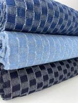 Cotton Denim Jacquard Fabric - G.k Fashion Fabrics denim