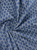 Cotton Denim Jacquard Fabric - G.k Fashion Fabrics denim