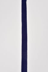 Cotton Herringbone Twill Webbing - G.k Fashion Fabrics Charcoal / 10mm ( 13/32" ) / Price Per Half Yard