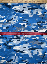 Cotton Poplin Military Print Fabric - G.k Fashion Fabrics cotton poplin