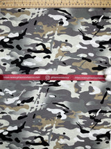 Cotton Poplin Military Print Fabric - G.k Fashion Fabrics cotton poplin