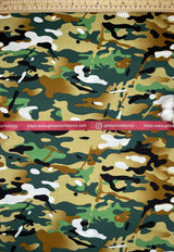 Cotton Poplin Military Print Fabric - G.k Fashion Fabrics cotton poplin