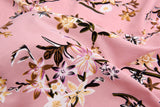 Cotton Spandex Jersey Floral Print Fabric - S1039 - G.k Fashion Fabrics jersey