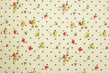 Cotton Lawn Jacquard Floral Print Fabric - G.k Fashion Fabrics