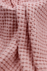 Cotton Waffle Knit Blanket - 200cmx230cm & 150cm x 200cm - G.k Fashion Fabrics