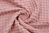 Cotton Waffle Knit Blanket - 200cmx230cm & 150cm x 200cm - G.k Fashion Fabrics