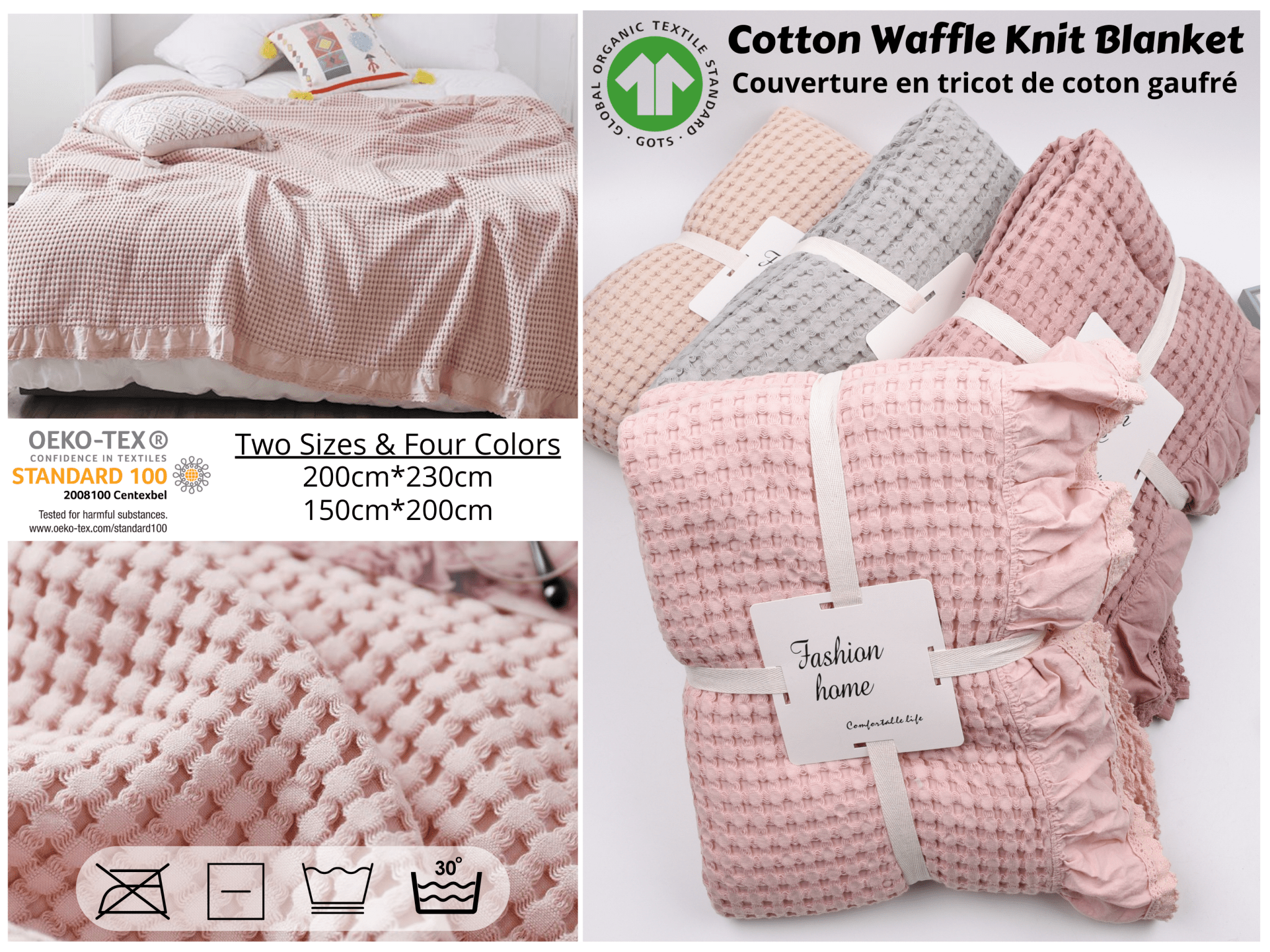 Organic Cotton Fleece 100% Cotton 50 Cm X 150 Cm -  Norway