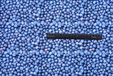 Cotton Woven Plain Textured Blueberries Digital Print Fabric - D#12 - G.k Fashion Fabrics