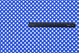 Cotton Woven Plain Textured Polka Dots Digital Print Fabric - G.k Fashion Fabrics
