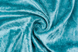 Crushed Velvet fabric, Panne Velour Fabric, 100% Polyester Velvet - G.k Fashion Fabrics Mint-031 / Price per Half Yard fabric
