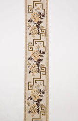 Curtain & Upholstery Webbing Trim Ribbon 120mm , 10yards Pack - G.k Fashion Fabrics Beige / 120mm x 10yards pack