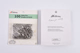 Curved Safety Pins 100 in the pack Different sizes - G.k Fashion Fabrics Pins