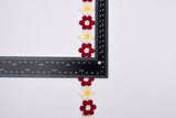 Daisy Flower Crochet Lace Trim - Gk - 8 - 2 Yards Pack - G.k Fashion Fabrics