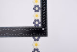 Daisy Flower Crochet Lace Trim - Gk - 8 - 2 Yards Pack - G.k Fashion Fabrics