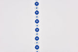 Daisy Flower Pattern Embroidery Lace Trim / 2 yards / packet - G.k Fashion Fabrics
