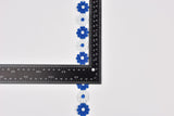 Daisy Flower Pattern Embroidery Lace Trim / 2 yards / packet - G.k Fashion Fabrics