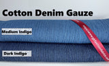 Denim Gauze Fabric - G.k Fashion Fabrics denim