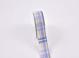 Denim Webbing Plaid Checks Ribbon - G.k Fashion Fabrics