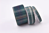 Denim Webbing Plaid Checks Ribbon - G.k Fashion Fabrics
