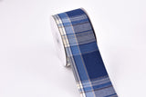 Denim Webbing Plaid Checks Ribbon - G.k Fashion Fabrics