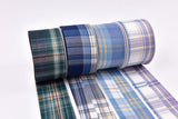Denim Webbing Plaid Checks Ribbon - G.k Fashion Fabrics