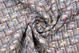 Designer Italian Tweed Fabric - 6194 - G.k Fashion Fabrics