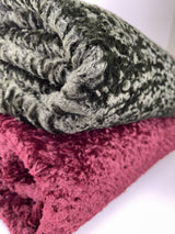 Designer Mink faux Velvet Fur for Jackets - G.k Fashion Fabrics fabric