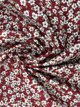 Ditsy floral - Washed 100% Cotton Poplin Reactive Print - 8006 - G.k Fashion Fabrics cotton poplin