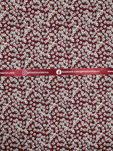 Ditsy floral - Washed 100% Cotton Poplin Reactive Print - 8006 - G.k Fashion Fabrics cotton poplin