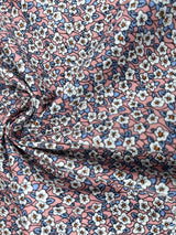 Ditsy floral - Washed 100% Cotton Poplin Reactive Print - 8006 - G.k Fashion Fabrics cotton poplin