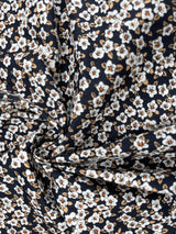 Ditsy floral - Washed 100% Cotton Poplin Reactive Print - 8006 - G.k Fashion Fabrics cotton poplin