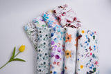 Double Gauze Muslin Watercolor Print Fabric - G.k Fashion Fabrics double gauze