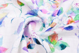 Double Gauze Muslin Watercolor Print Fabric - G.k Fashion Fabrics double gauze