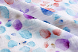 Double Gauze Muslin Watercolor Print Fabric - G.k Fashion Fabrics double gauze