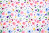 Double Gauze Muslin Watercolor Prints Fabric - G.k Fashion Fabrics double gauze
