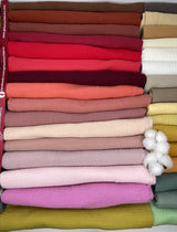 Double Gauze Plain Fabric - G.k Fashion Fabrics double gauze