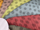 Double Gauze Sun Print Fabric - G.k Fashion Fabrics