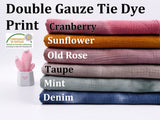 Double Gauze Tie Dye Fabric - G.k Fashion Fabrics double gauze