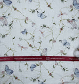 Double layered gauze muslin digital flowers print - G.k Fashion Fabrics