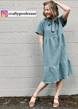 Double Layered Gauze Muslin Fabric With Embroidery - G.k Fashion Fabrics