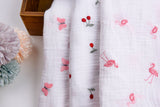 Double layered gauze muslin fabric with embroidery - G.k Fashion Fabrics