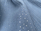 Double layered gauze muslin fabric with stone drops - G.k Fashion Fabrics fabric