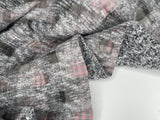 Double Sided Bonded Thick Woolen Blended Plaid Fabric - 6058 - G.k Fashion Fabrics