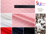 Dyed Pure 100% Cotton Eyelet Voil Embroidery Fabric-GK-26545 - G.k Fashion Fabrics