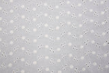 Dyed Pure 100% Cotton Eyelet Voil Embroidery Fabric -GK-27303 - G.k Fashion Fabrics
