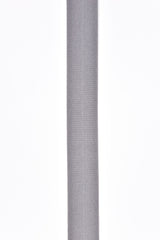 Elastic Fold Over ,Matte, 3/4", 20mm , 5 yards pack, Dancewear, Lingerie , Swimwear ,DIY Crafts, Headbands, Plush Bra Elastic, Underwear Elastic - G.k Fashion Fabrics Medium Grey / 5 Yards Pack Elastic Cord