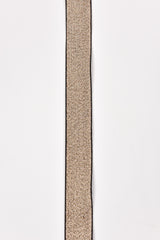 Elastic Lurex Strap Band 25mm - G.k Fashion Fabrics Golden Black / 3 yards pack