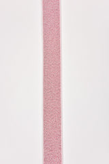Elastic Lurex Strap Band 25mm - G.k Fashion Fabrics Pink / 3 yards pack