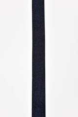 Elastic Lurex Strap Band 25mm - G.k Fashion Fabrics Black / 3 yards pack